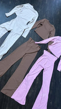Load image into Gallery viewer, Pilates Flare Pants Set
