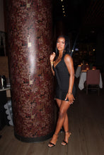 Load image into Gallery viewer, Black Bandage Dress
