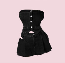 Load image into Gallery viewer, Moon Denim Set
