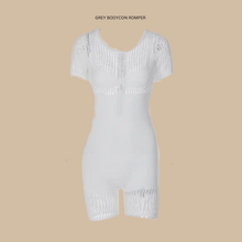 Load image into Gallery viewer, Grey Bodycon Romper
