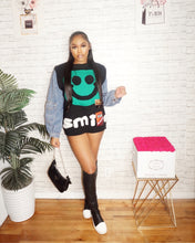 Load image into Gallery viewer, Black Smile Sweater
