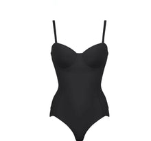 Load image into Gallery viewer, Black Snatched Bodysuit
